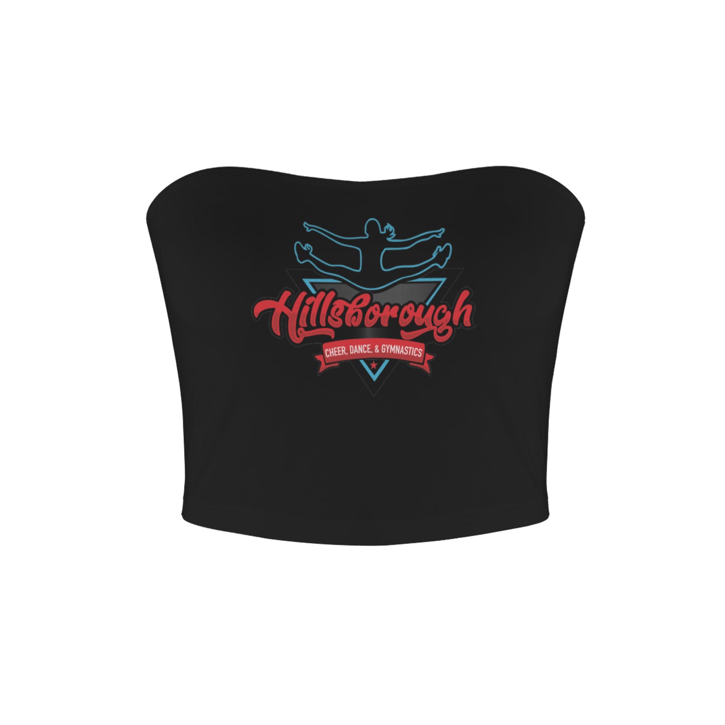 Backless Tube Crop Top